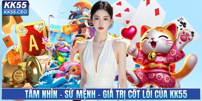 Tầm nhìn - sứ mệnh - giá trị cốt lõi của KK55
